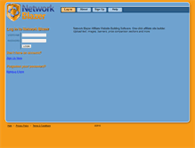 Tablet Screenshot of networkblazer.com